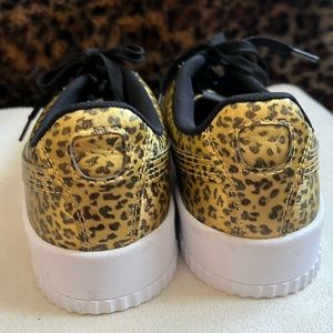 Size 11 Puma leopard athletic shoes
